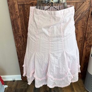 Old Navy Light Pink A-Line Skirt Sz. 1